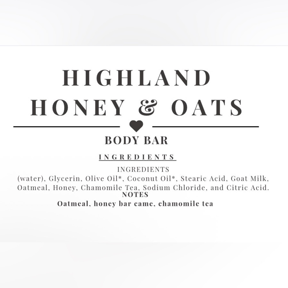 HIGHLAND HONEY & OATS🍯 - Picture 2 of 2